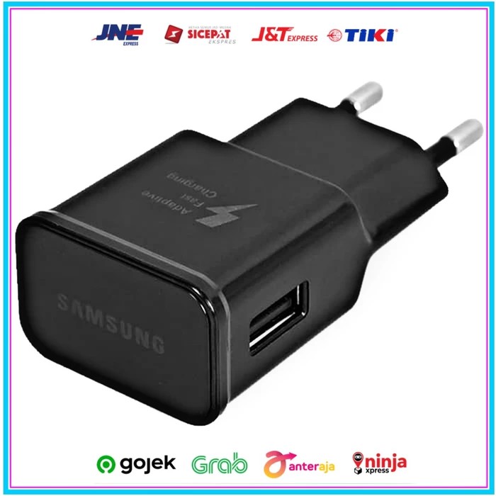 Charger Samsung Galaxy Fast Charging USB Type C ORIGINAL 100% Hitam