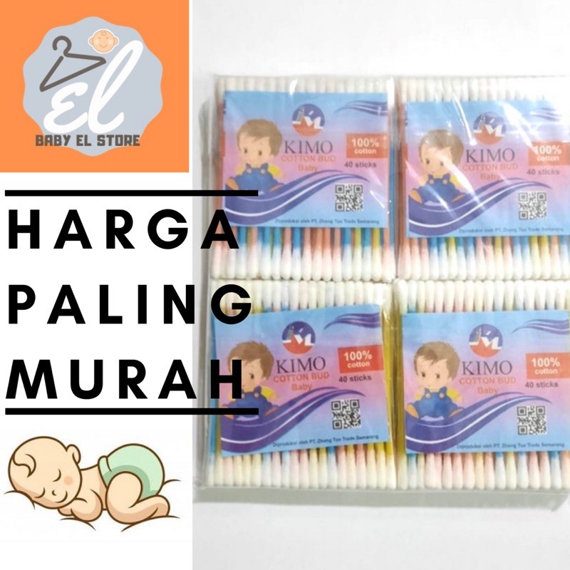 Cotton Bud Buds Baby Kids Korek Kuping telinga Bayi anak