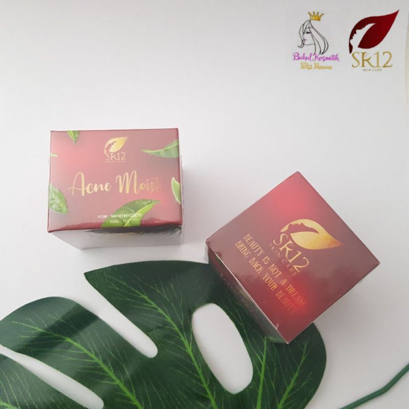 

Acne Moist SR12 Atasi Jerawat Bopeng & Flek Hitam / Aman BPOM