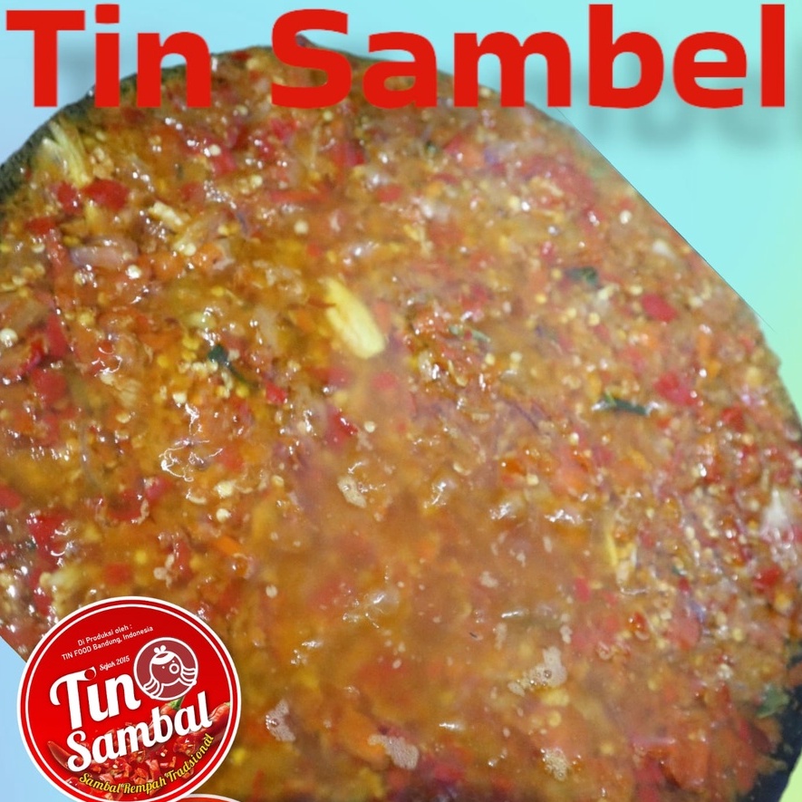 sambal cumi pete/sambal cumi baby/sambal cumi-Tin Sambal 120g