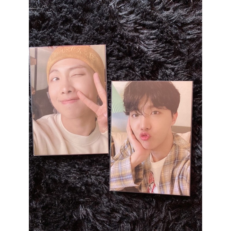 J-HOPE RM PAJAMAS PHOTOCARD BE BTS