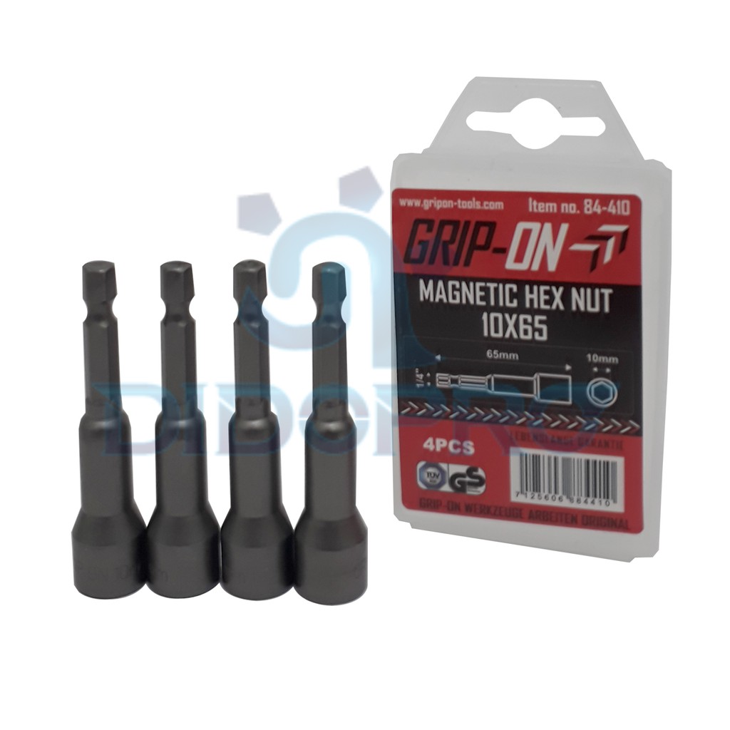 Mata Bor Sok Sock Driver Roofing Grip On Obeng Magnet 10Mm 10 x 65 Mm