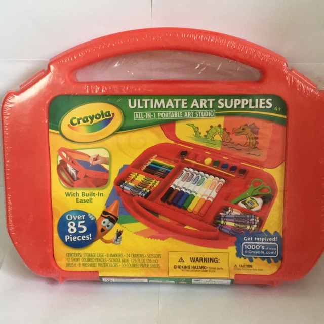 Crayola Ultimate Art Supplies With Easel