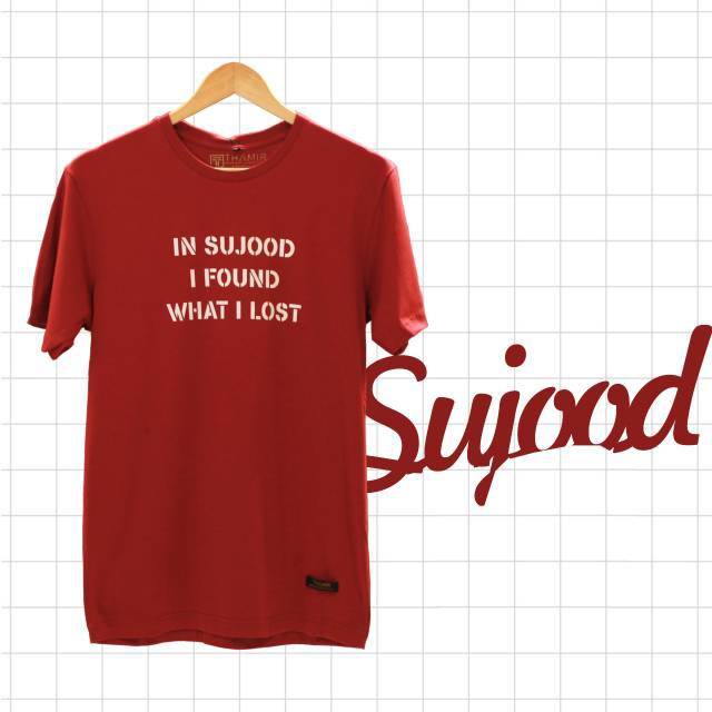 Thamir promo KAOS SUJOOD THAMIR Diskon murah