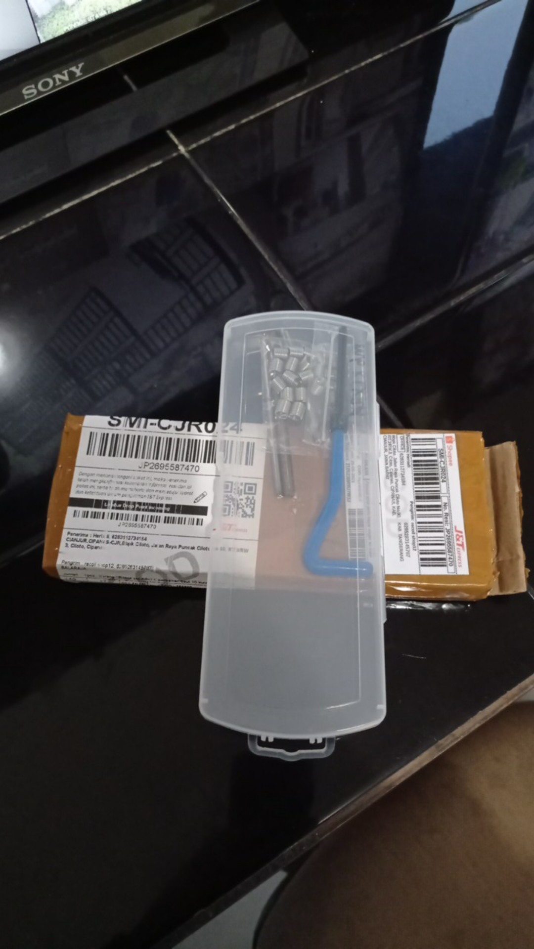 Recoil Set M6x1.0 Perbaikan Baut 10 Kunci T8 Atau 10