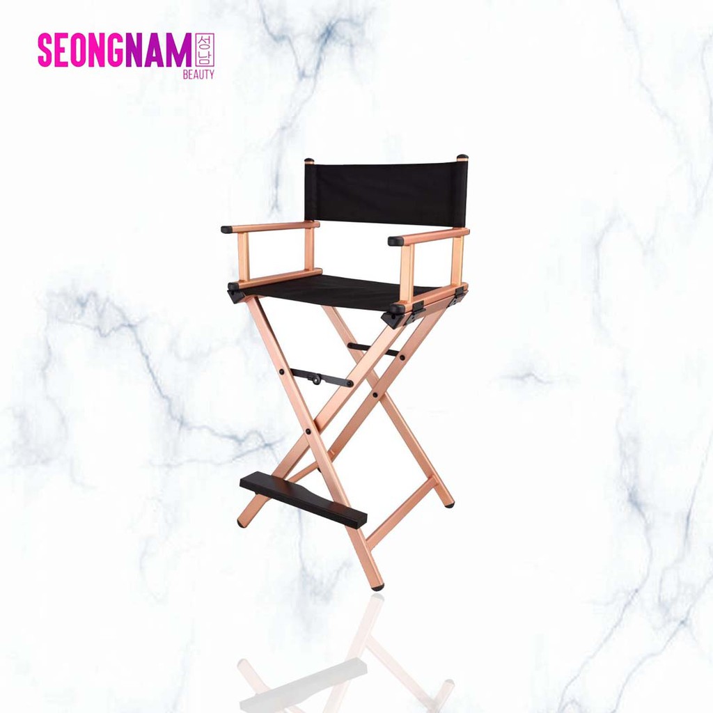 Seongnam Makeup Chair Portable / Kursi Make up Lipat Rose Gold