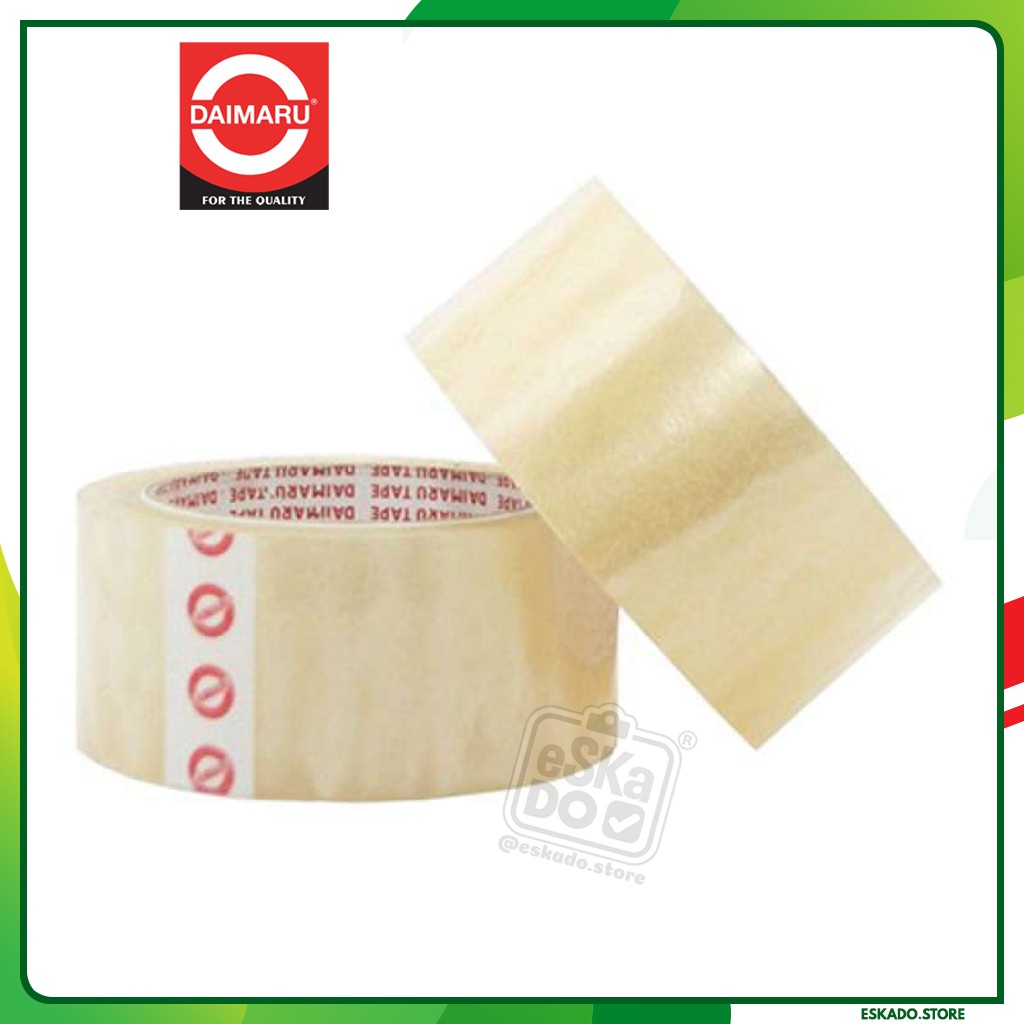 

Lakban Bening DAIMARU / TRANSPARAN 2 Inch (48 mm x 90 yard)