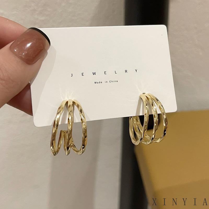 Anting Multilayer Bentuk C