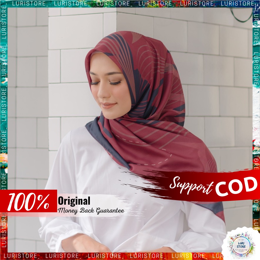 MYLADY HIJAB ORIGINAL BELVA Hijab Jilbab Jelbab Kerudung My Lady Ori Motif Terbaru