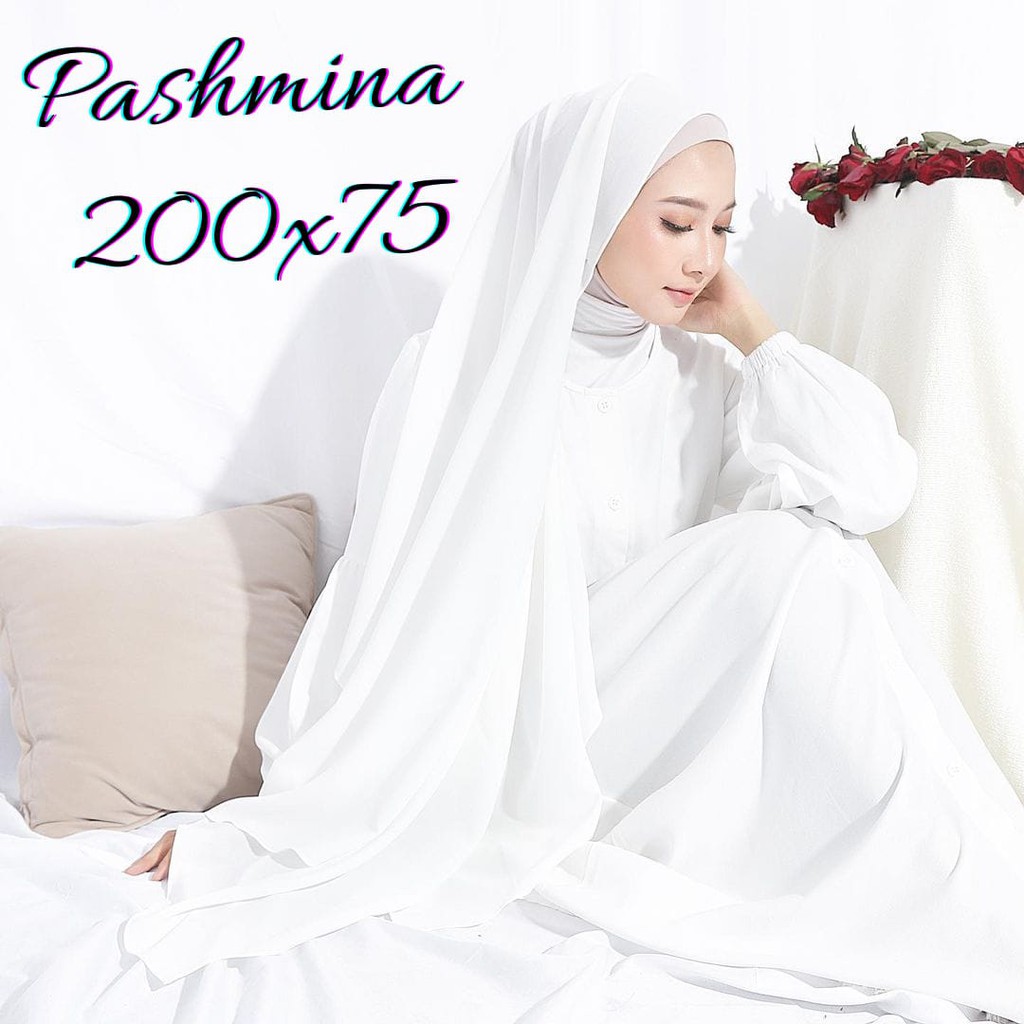 Pashmina Diamond 200x75 II Hijab Pashmina Jumbo II Hijab Jilbab Kerudung