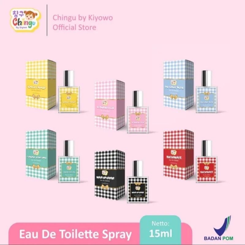 CHINGU BY KIYOWO PARFUME EAU DE TOILETTE SERIES SPRAY 15ML | PARFUM EDT CHINGU 15ML