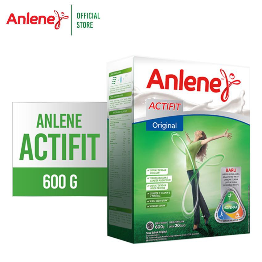 

Anlene Actifit 600gr Coklat / Vanilla / Plain