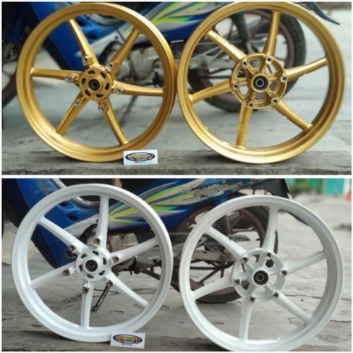 Dijual velg racing vrossi sanca ninja rr ss r 2.50x3.50-17 bukan rcb palang 6 rcb tk dbs ninja rr r 