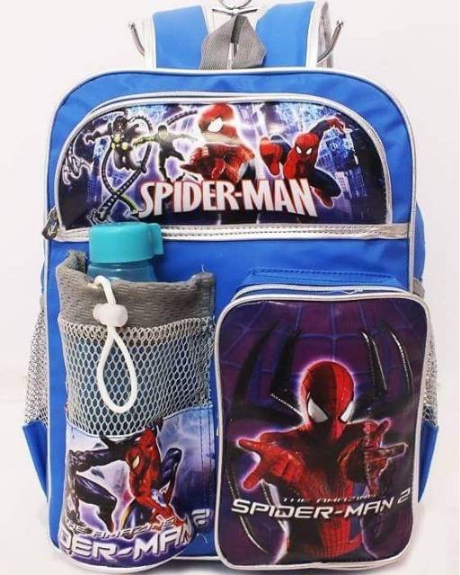 Tas Sekolah Anak Laki Laki Spiderman / Tas Anak Karakter Spiderman