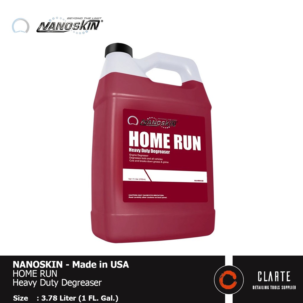 NANOSKIN Home Run - 1 Galon - Heavy Duty Degreaser Made in USA