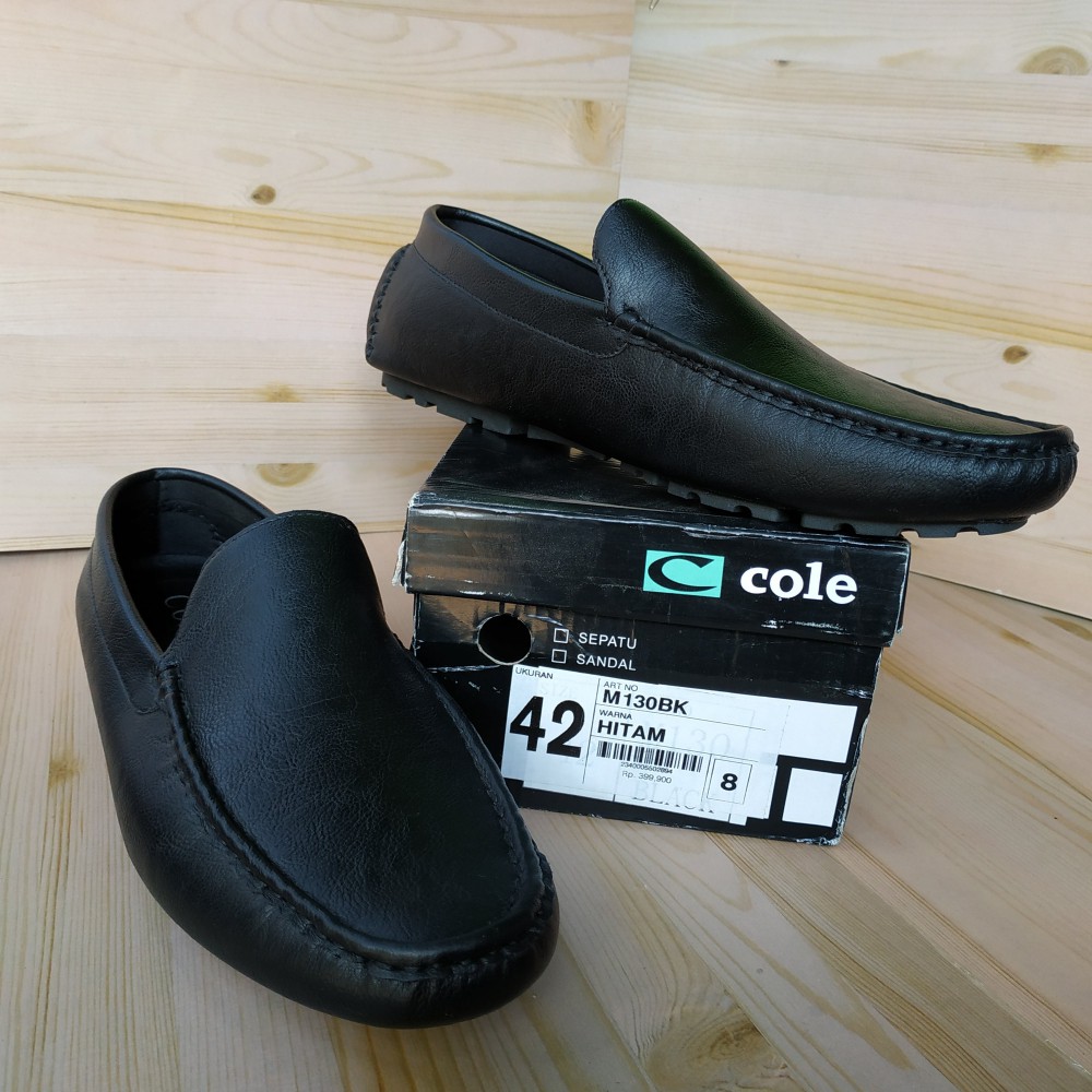 Sepatu Kulit Pria COLE M130BK Casual Formal Premium Original Matahari size 42