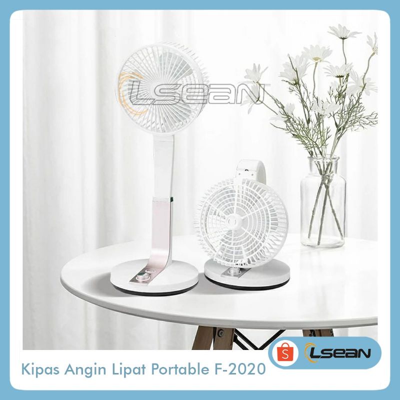 KIPAS LAMPU USB FAN LIPAT PORTABLE F-2020