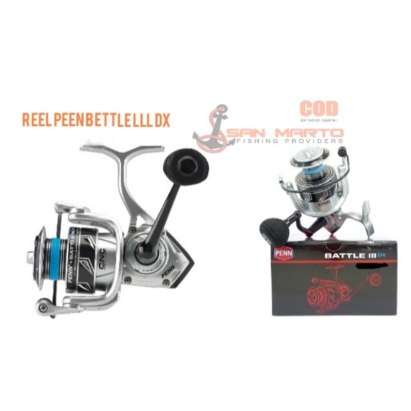 Reel Penn Battle lll DX CNC Gear Technologi