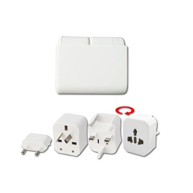 VETTO V8993 Universal Travel Adaptor Putih Terbaru