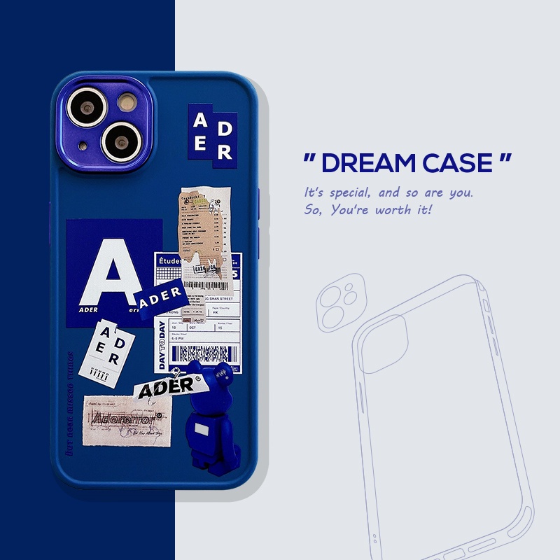 Soft case Pelindung Kamera Bahan TPU Warna Biru Untuk iphone 11 12 13 pro max x xs xr xsmax 7 8 plus