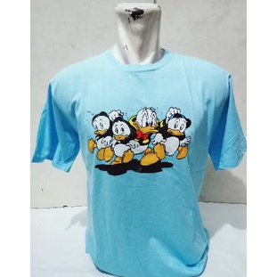Kaos kartun donald bebek keluarga/kaos distro gambar kartun