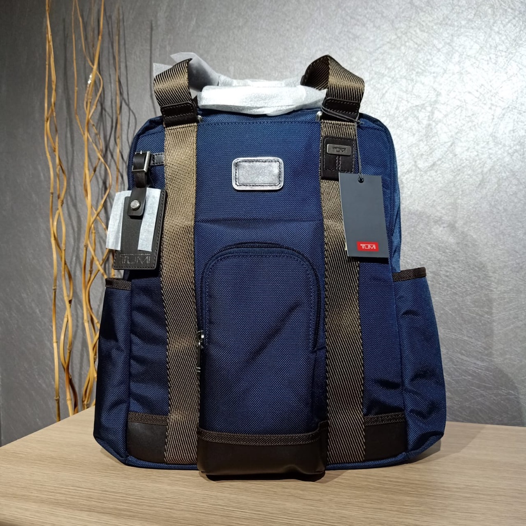 Tumi Baldwin Backpack Tote Navy New