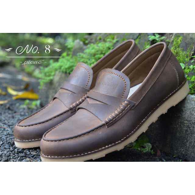 SEPATU PIEDE EIGHT BROWN CRAZY HORSE