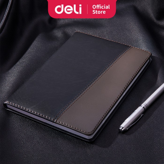 

Deli Business Notebook Leather Cover 25K Buku Catatan Bahan Kulit 7911 - 25K 80 LEMBAR