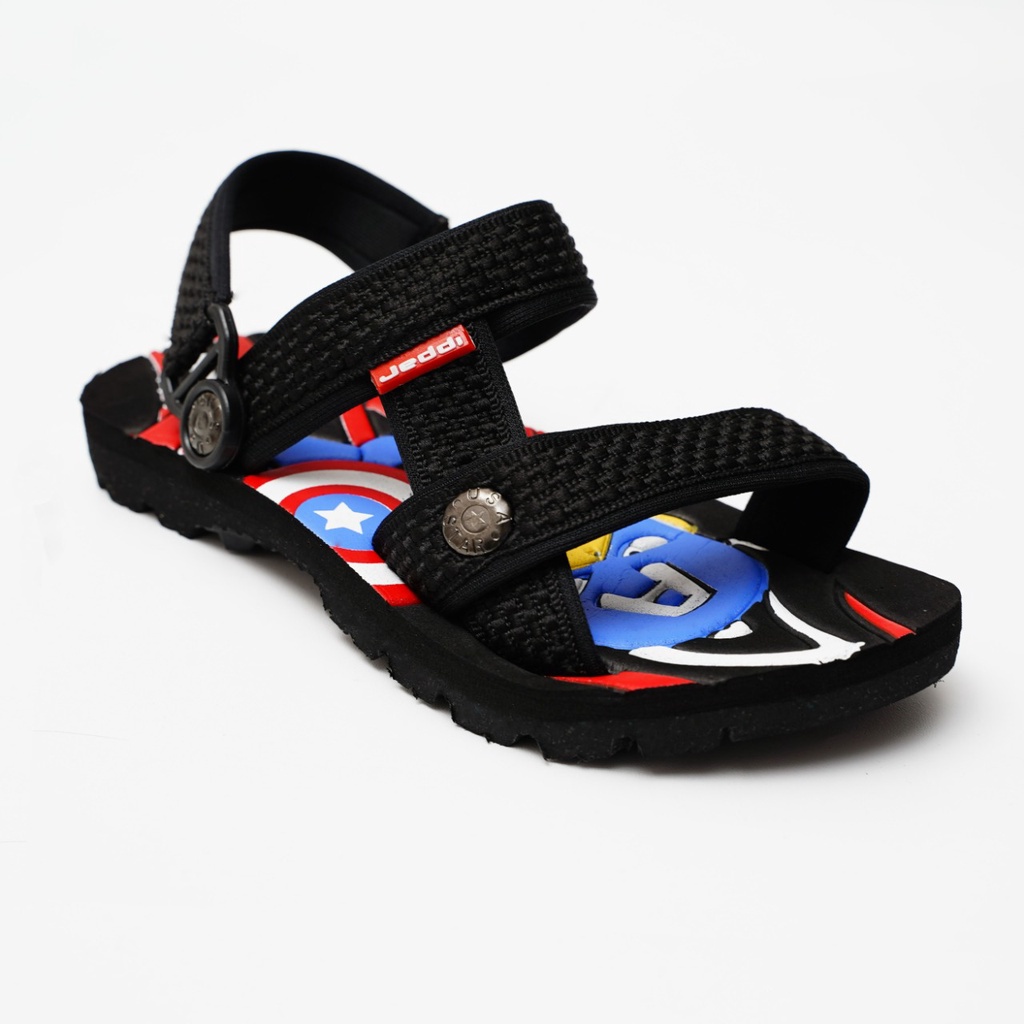 JEDDI [GNG SUPERHERO] CAPTAIN AMERICA Sandal Let Gunung Anak Cowok/ Sandal Gunung Slop Anak Laki-laki/ Sendal Let Anak