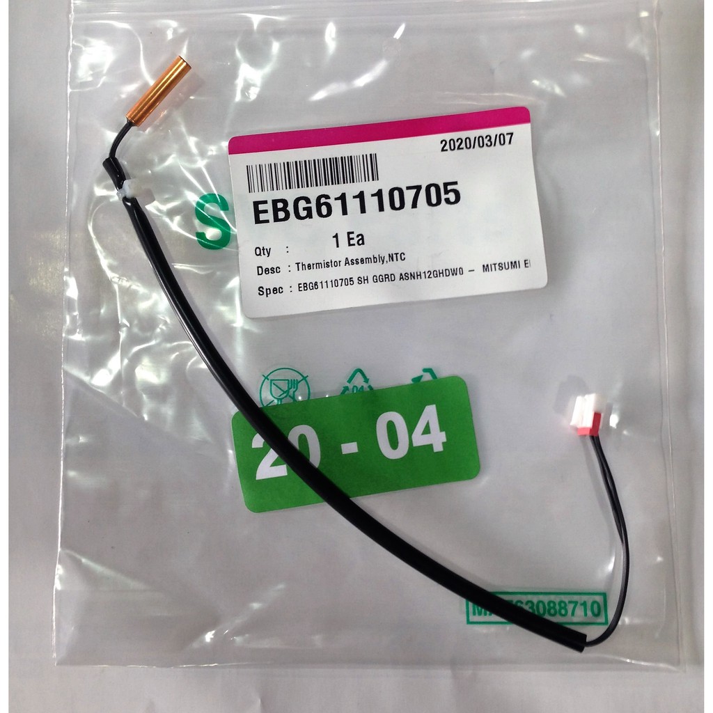 Thermistor NTC indoor Ac LG inverter