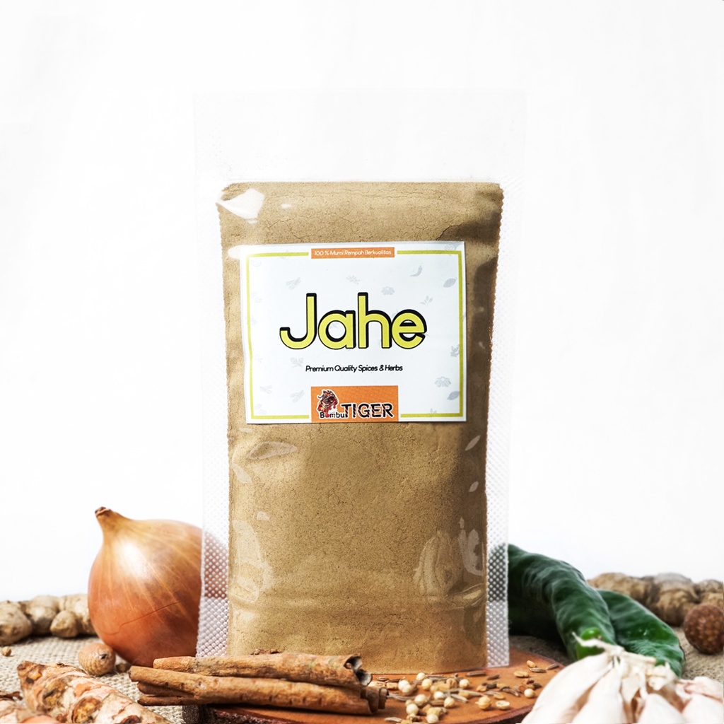 JAHE BUBUK - Ginger Powder / Murni Kualitas Premium / Bumbu Tiger