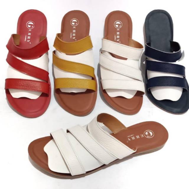 Sandal Wanita Kulit Asli Sukaregang-Garut