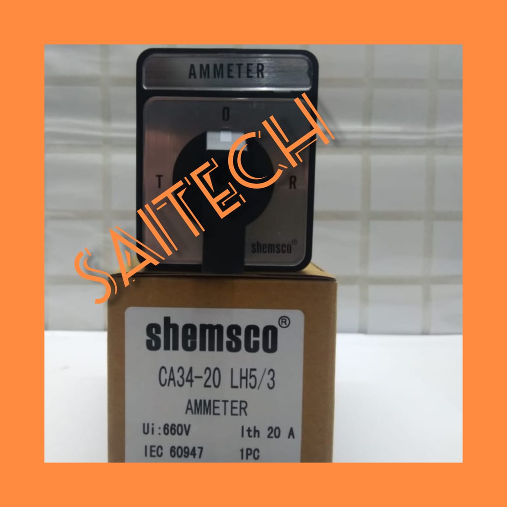 Selector Switch Selector Ampere SHEMSCO 3P 20A.