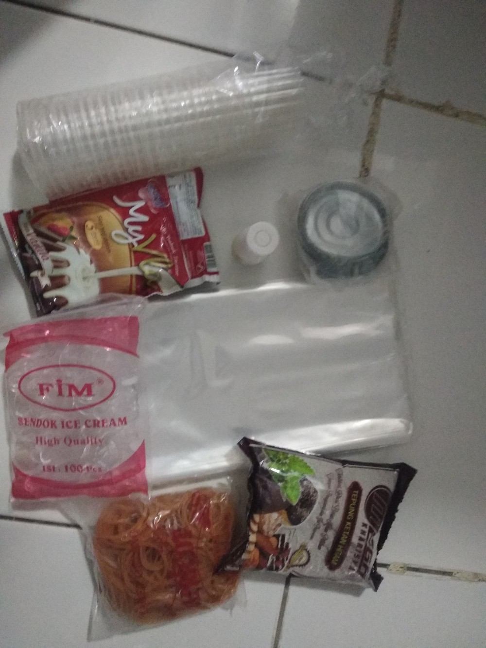 Isi -/+ 30lembar Kantong Plastik Bening Kaca Pp 25x45cm Laundry Sepatu Kerupuk Snack