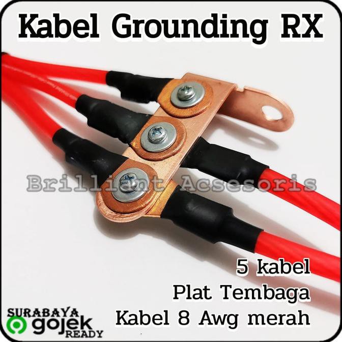 Ready Kabel Grounding Mobil - HKS Engine Cable Grounding -