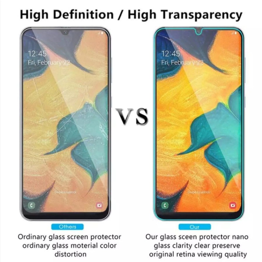 Tempered Glass Samsung A32 A52 A72 Screen Protector Anti Gores Kaca