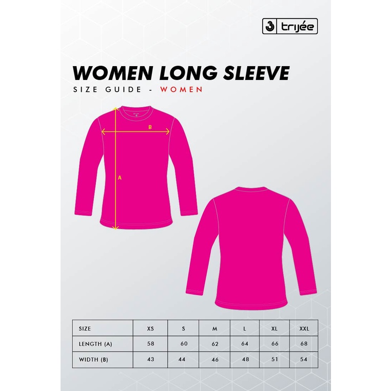 Trijee Baju Olahraga Lengan Panjang Wanita Lari/Casual/Outdoor/ Gretta - Red