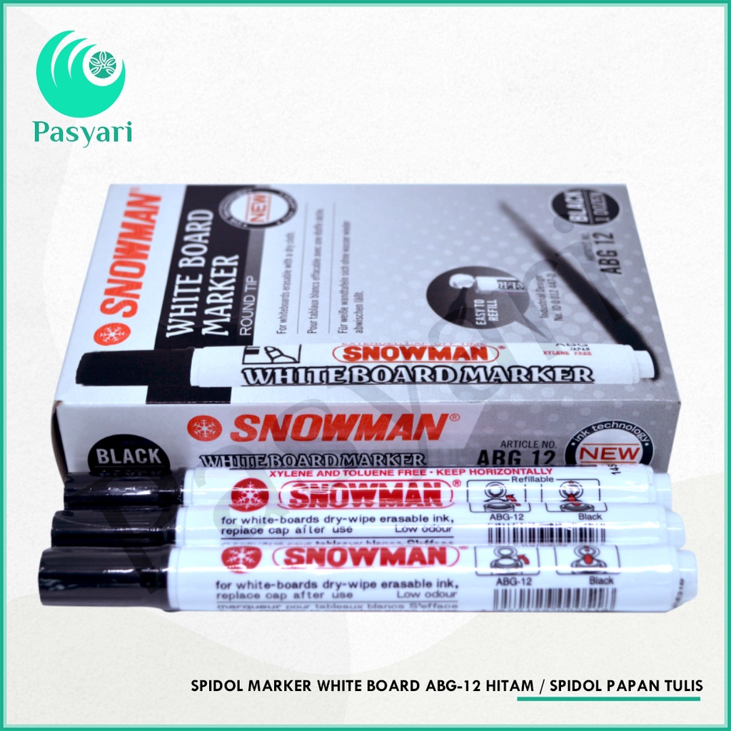 

Spidol Marker White board ABG 12 / Spidol Papan Tulis