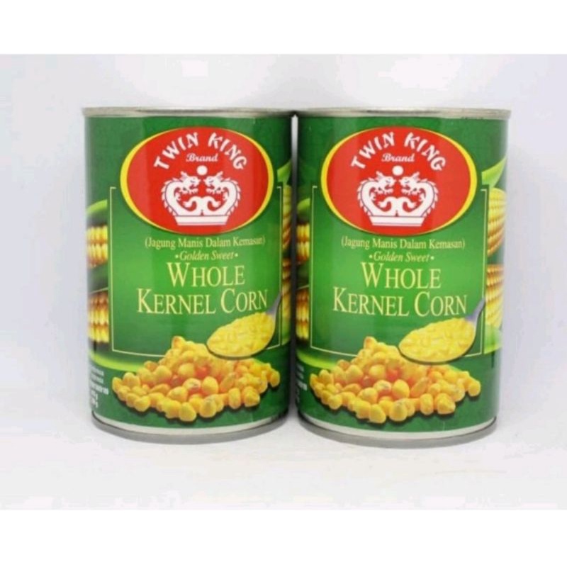 

Twin King Whole Kernel Corn (Jagung Manis) 410g