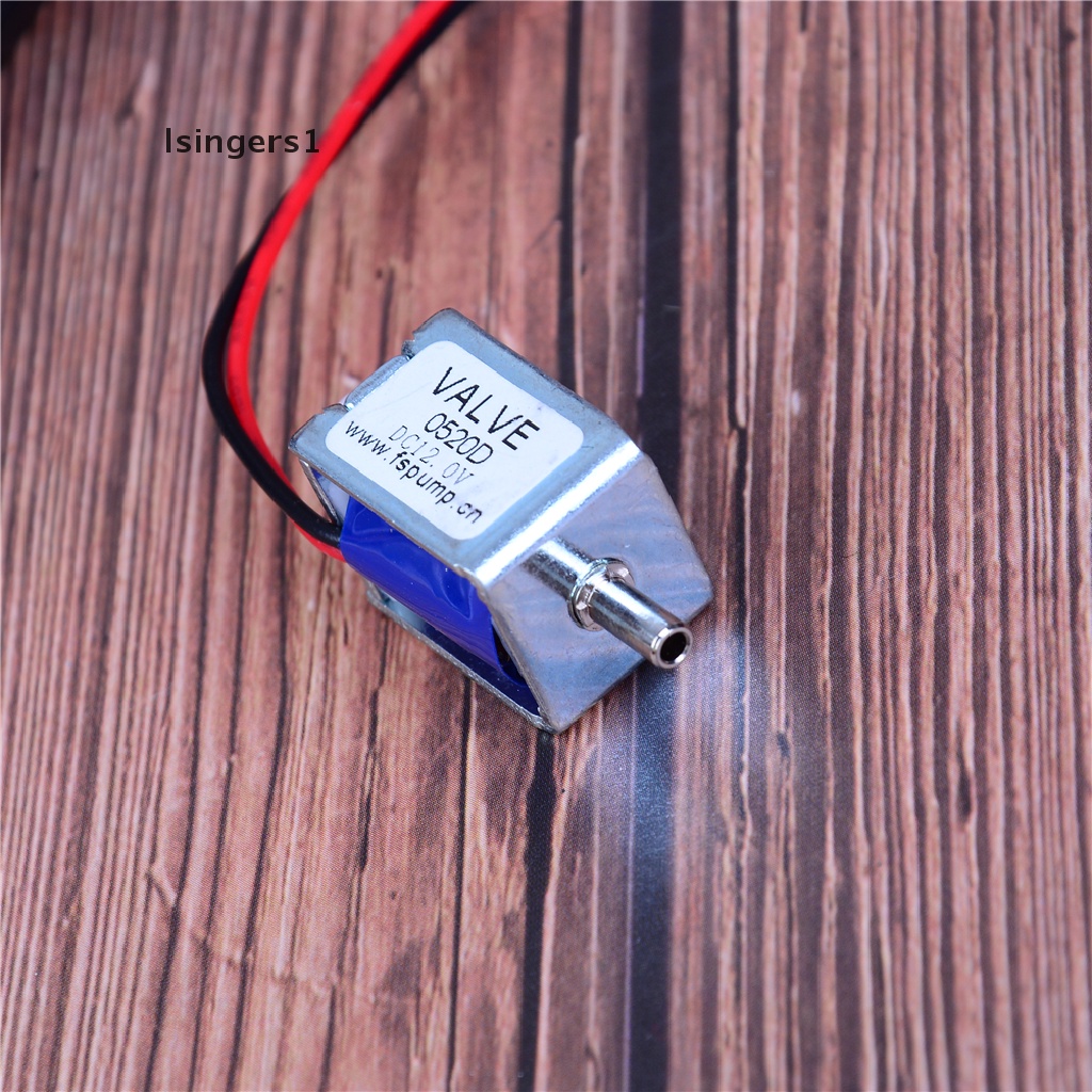 (lsingers1) Katup solenoid Elektrik DC 6 / 12 / 24V Ukuran mini