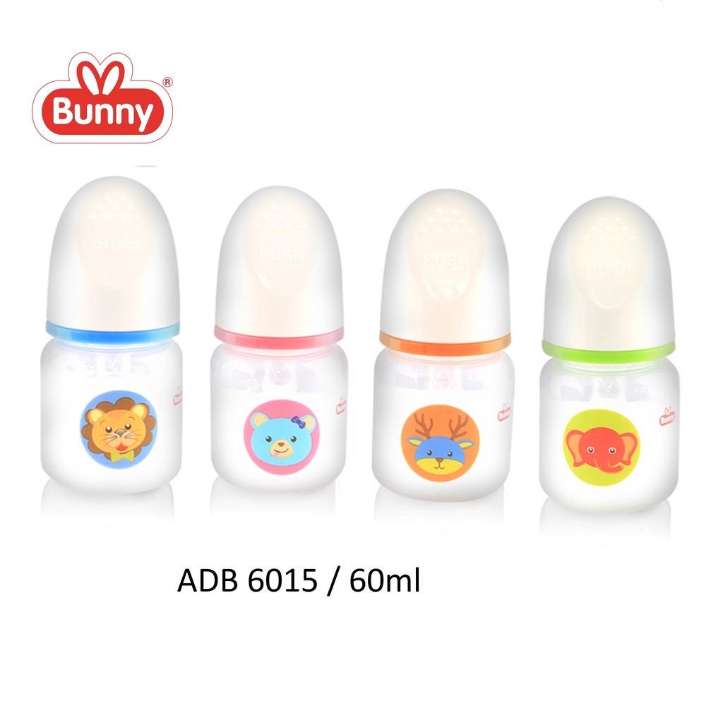 Lusty Bunny Botol Susu BPAFREE Baby Bottle Susu Karakter Slim Neck 60ml 125ml 250ml