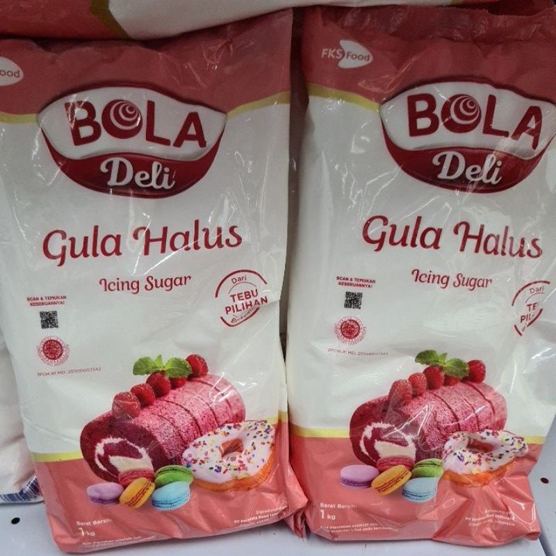 Gula Halus Bola Deli 10x1kg 1dus