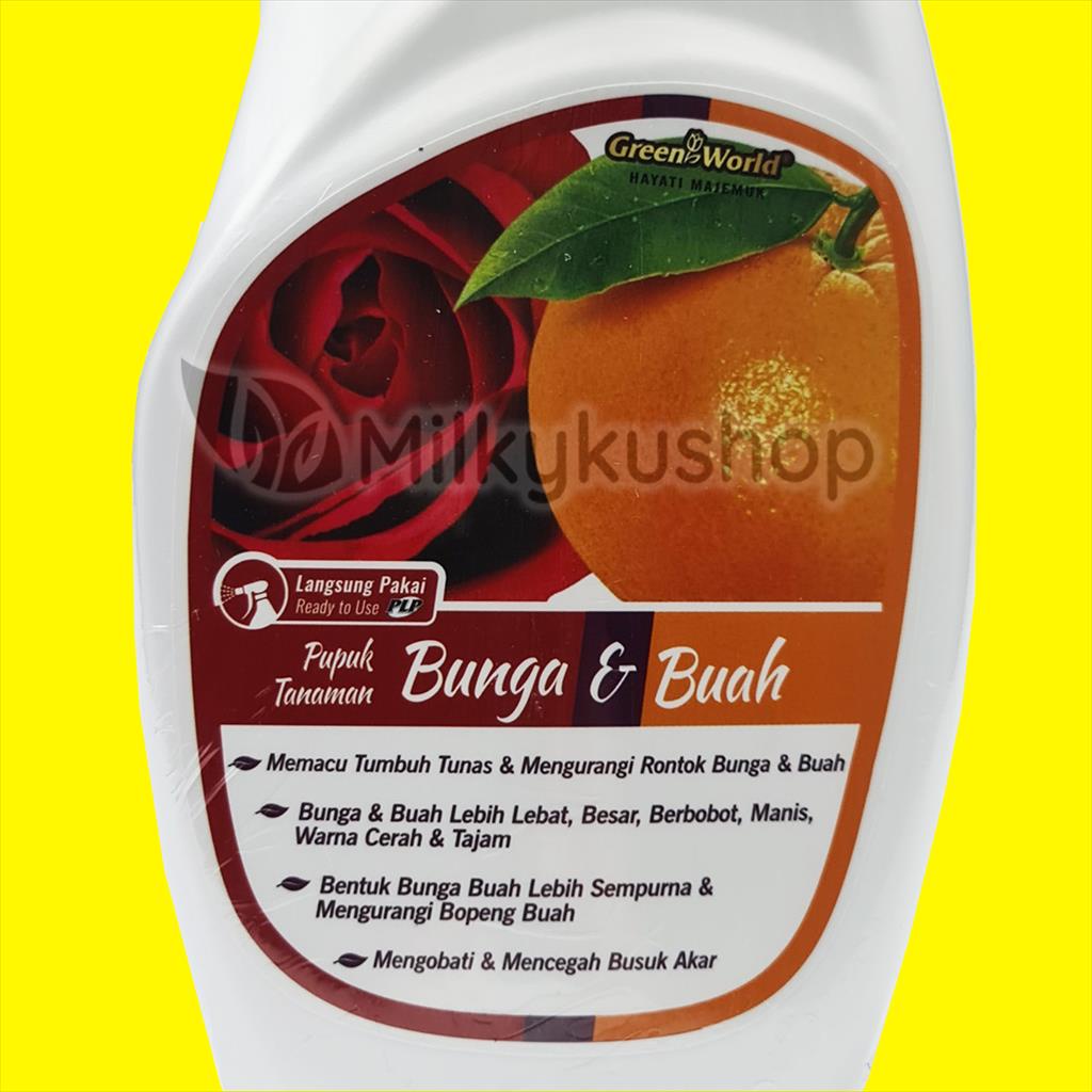 PUPUK CAIR PLP BUNGA DAN BUAH 498 ML LANGSUNG PAKAI