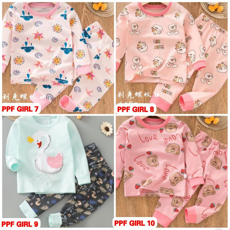 SETELAN ANAK PIYAMA ANAK IMPORT BAHAN LEMBUT