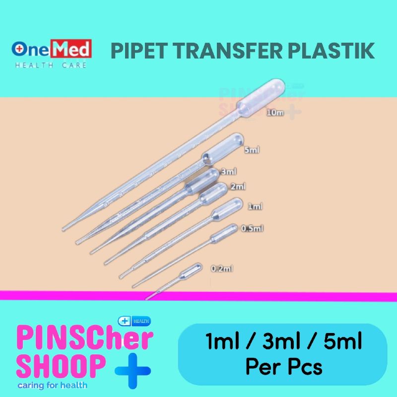Pipet Drop / Pipet Transfer Plastik 1, 3, 5 ml Eceran