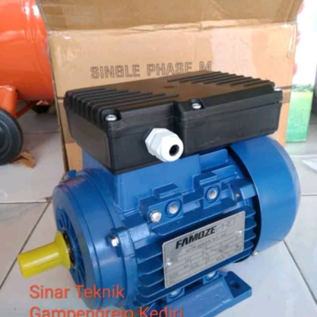 Dinamo Elektro Motor 0.5 HP Famoze 1400rpm