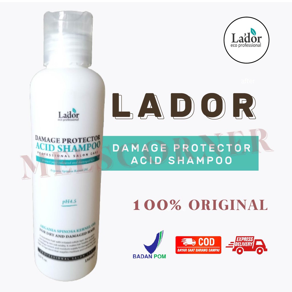Jual LADOR Damage Protector Acid Shampoo 150 mL | Shopee Indonesia
