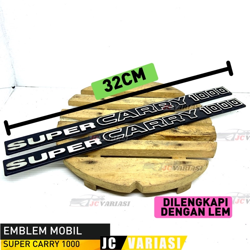 EMBLEM LOGO TULISAN SUZUKI SUPER CARRY 1000 PANJANG