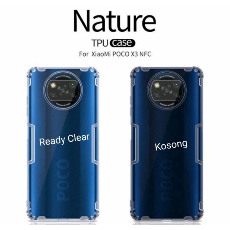Xiaomi Poco X3 PRO Nilkin Nature Tpu Case Soft Case Original