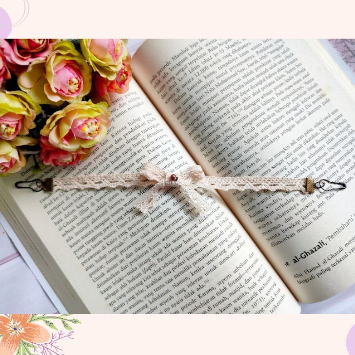 KONEKTOR MASKER PENGAIT MASKER STRAP MASKER RENDA VINTAGE CANTIK